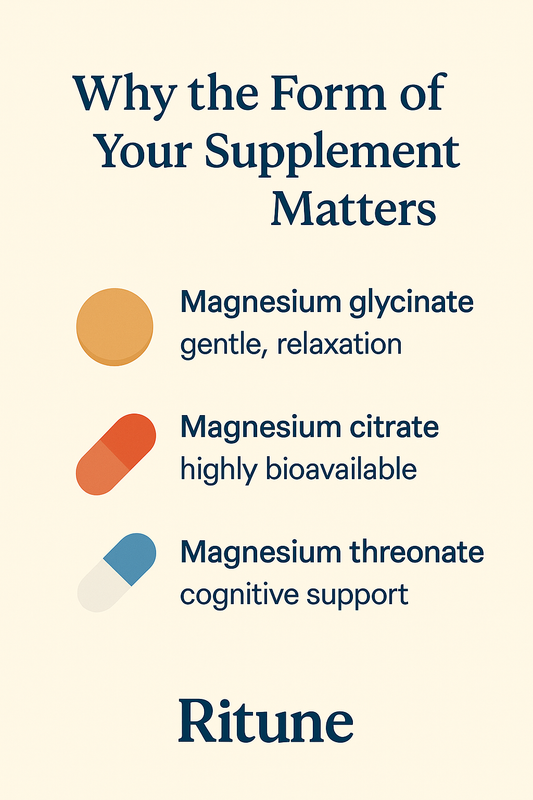 Why the Form of Your Supplement Matters
